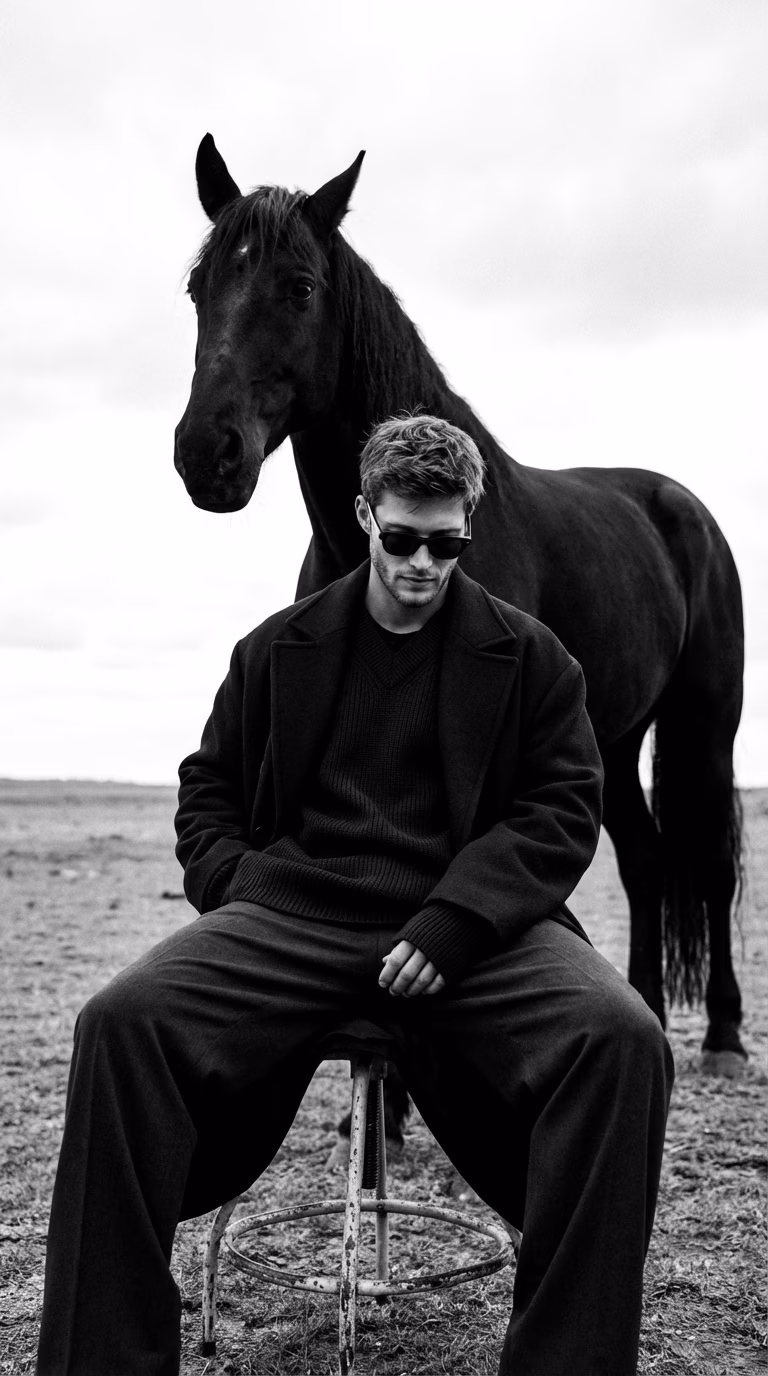 Timeless High-End Editorial Still