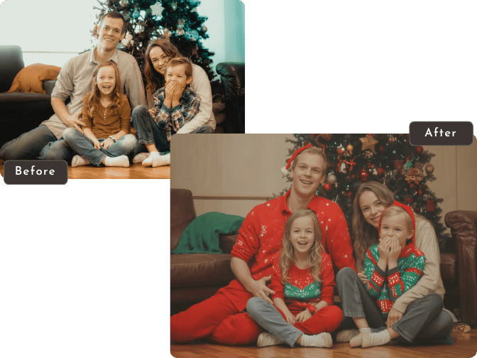 Family photo transformations